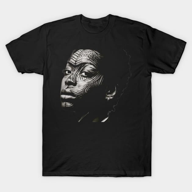 Erykah Badu henna T-Shirt by Trends121